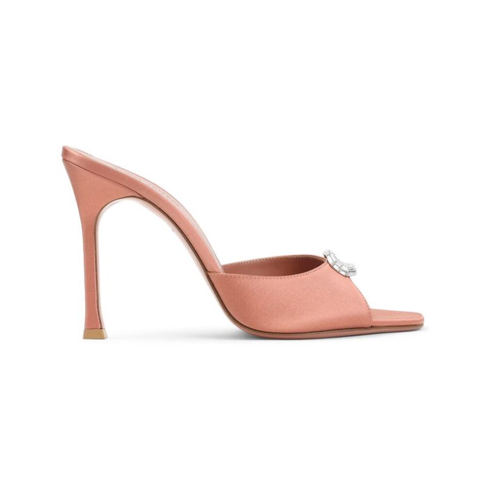 Amina Muaddi Mini Camelia Slipper Women